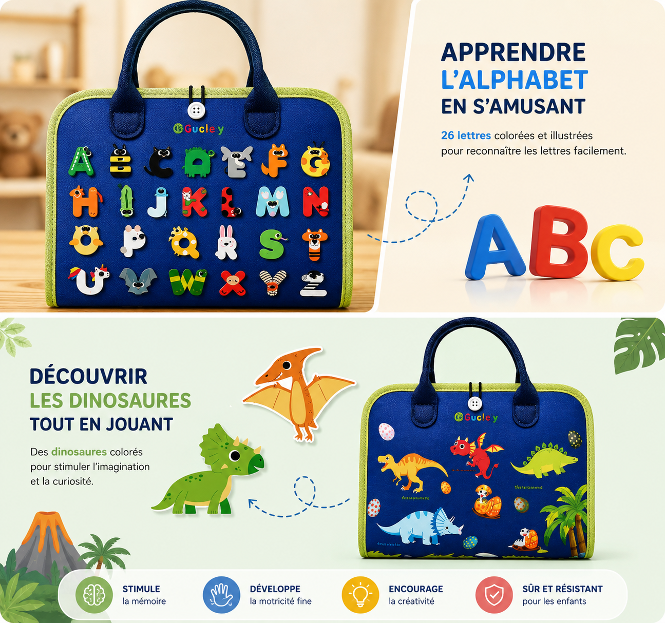 Planche d’activités éducatif (3-5ans)